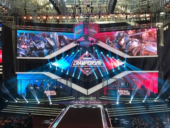 L'arène du Arena of Valor International Championship Asia 2017 à Séoul - Clash Royale