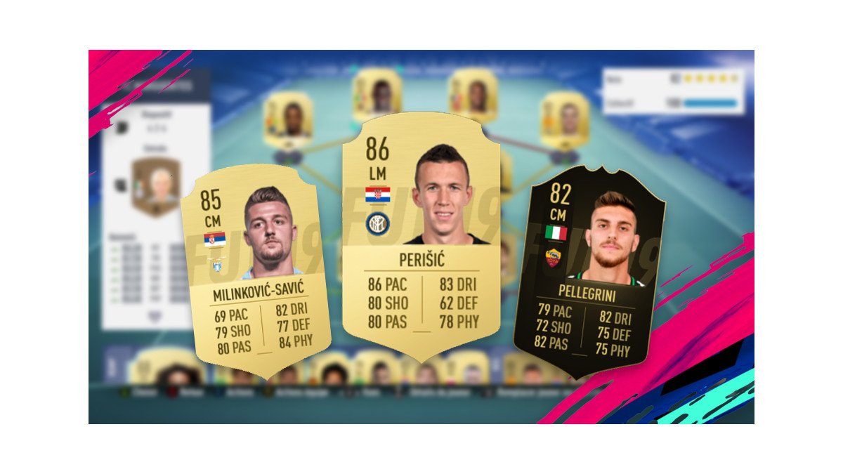 FUT 19: セリエA、100,000クレジットチーム