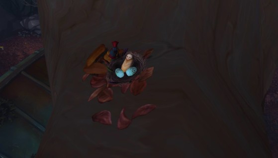 le bébé dans l'arbre de Drustvar - World of Warcraft