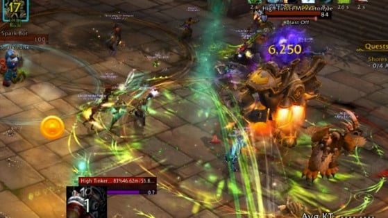 Les zones du Décollage et de l'Impact - World of Warcraft