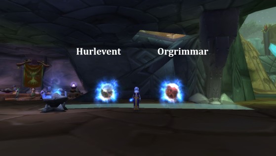 8.1 & 8.1.5 : Shattrath, portails vers les capitales de faction - World of Warcraft