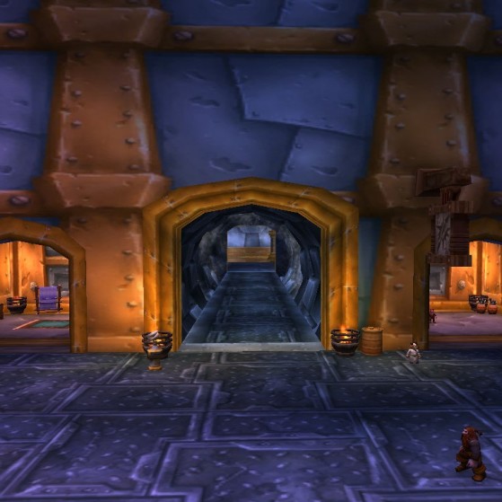 Forgefer, entrée du Tram des Profondeurs - World of Warcraft