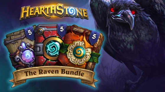 Hearthstone : bundle corbeau, raven bundle, boosters, rastakhan, witchwood