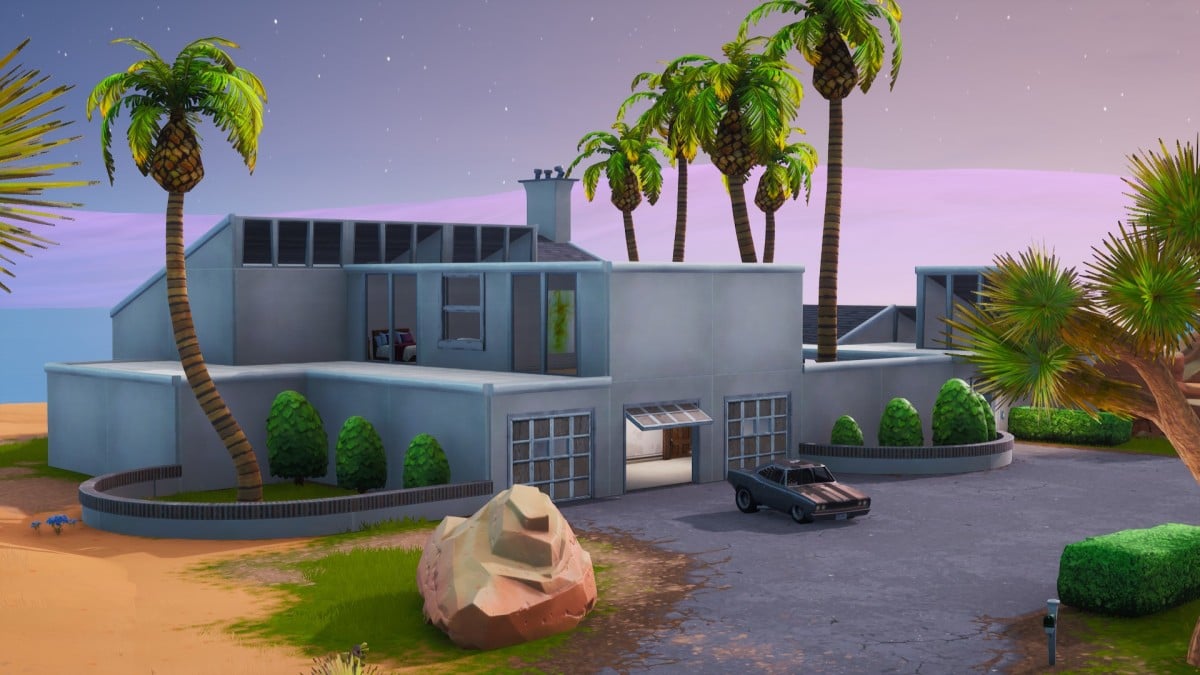 Fortnite une référence à John Wick dans l'une des nouvelles maisons Millenium