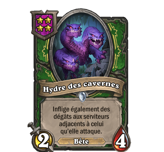 exemple d'effet cleave - Hearthstone