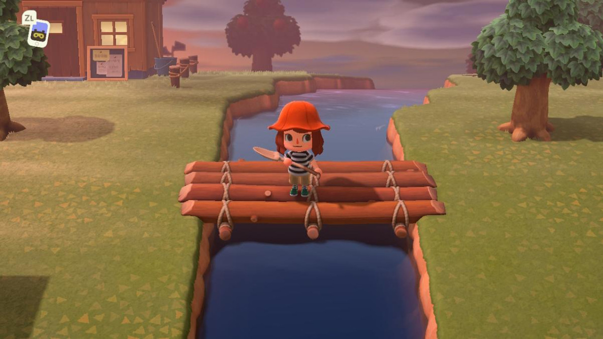 Animal Crossing New Horizons construire des ponts pour traverser les rivières Millenium