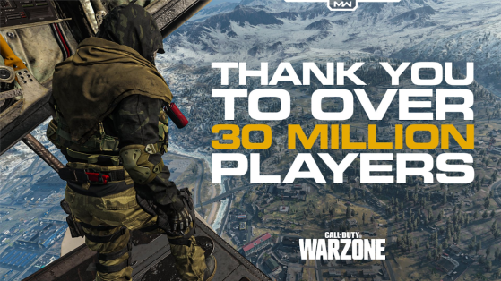 Call of Duty Warzone : 30 millions de joueurs sur le Battle Royale de Modern Warfare