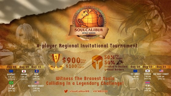 Soulcalibur Without Borders : dévoilement des joueurs
