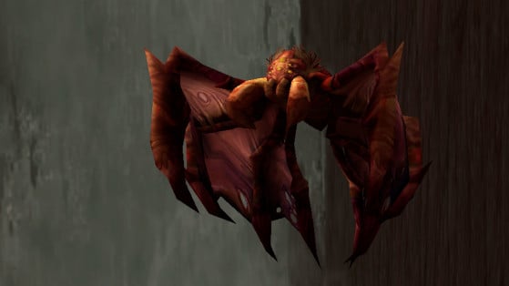 Une Bête chancreuse anub'ar à la Désolation des dragons - World of Warcraft