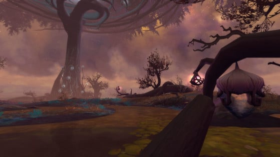 Les Brumes de Tirna Scithe, entre somptueuse nature et flétrissure répugnante - World of Warcraft