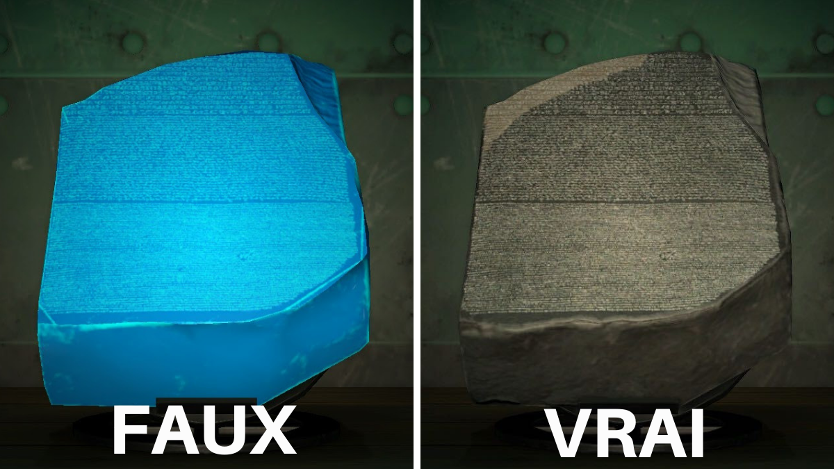 Tablette édifiante Animal Crossing Vrai Ou Faux Tablette édifiante Animal Crossing : comment reconnaître la contrefaçon