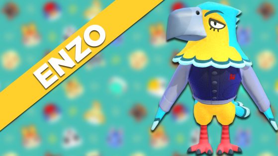 Enzo sur Animal Crossing New Horizons : tout savoir sur cet habitant