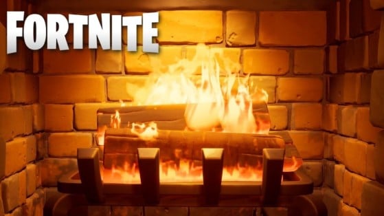 Fortnite : se réchauffer près du feu dans le Chalet douillet, défi de Noël