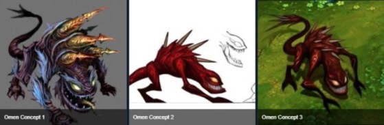 Ce sont les concepts que Riot Games envisageait pour Omen - League of Legends