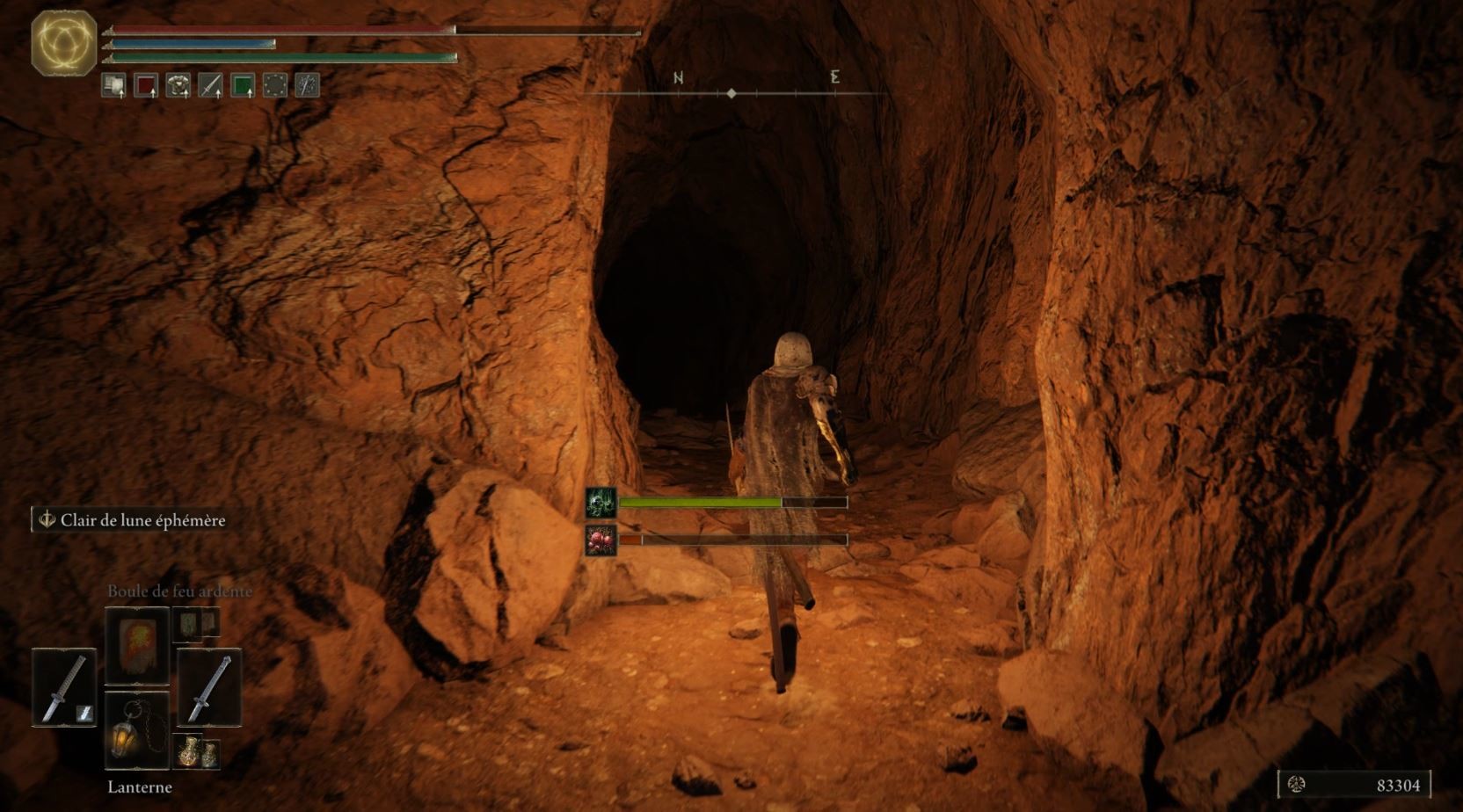 Grotte déserte Elden Ring comment obtenir le scarabée d'or ?