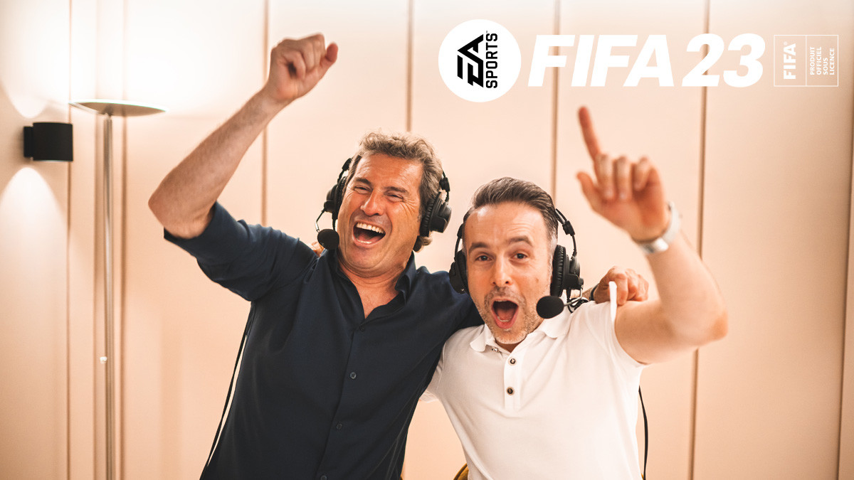 FIFA 23: オマール・ダ・フォンセカとベンジャミン・ダ・シルバ、この作品の新しい解説者デュオ