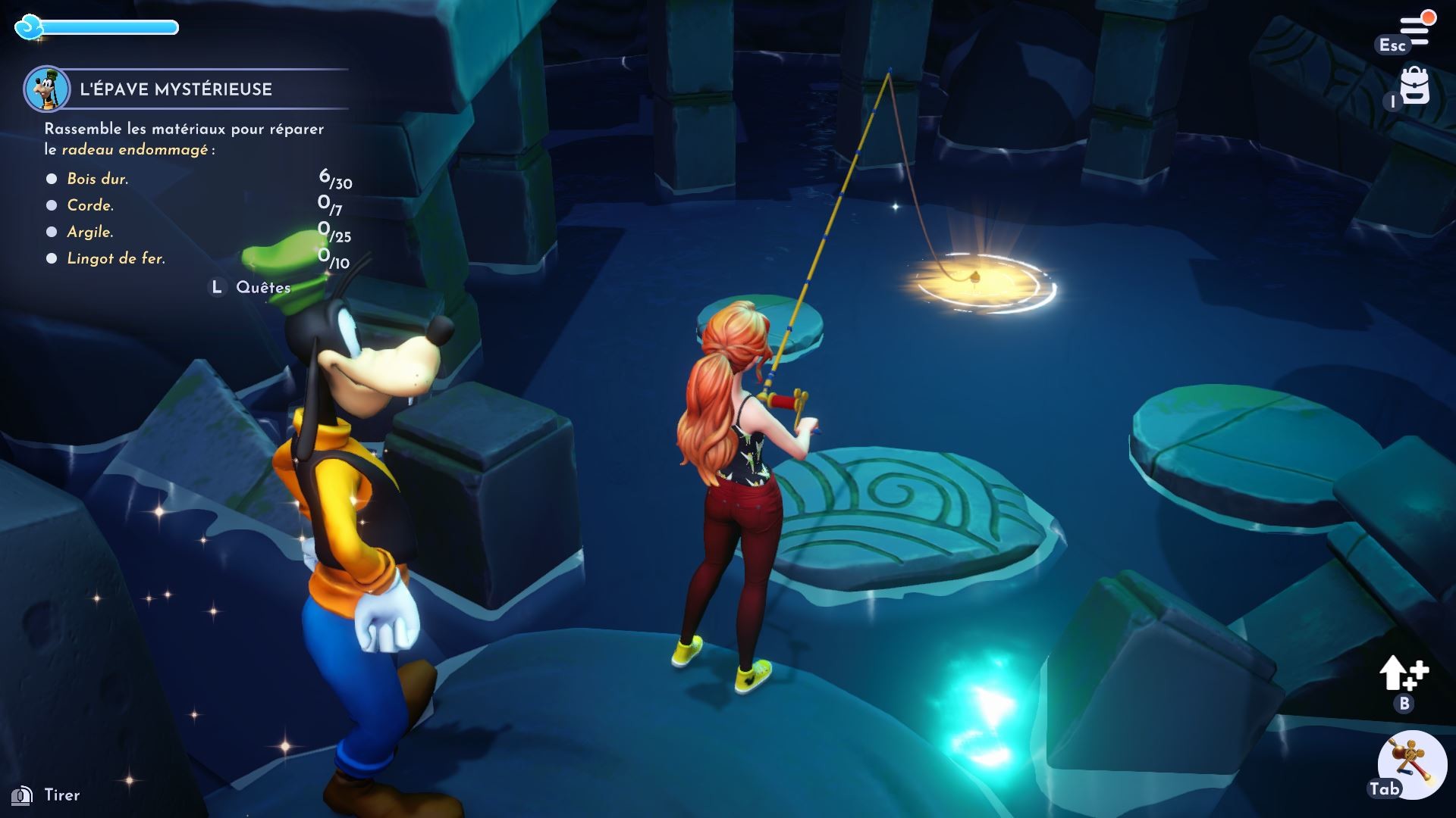 Grotte Disney Dreamlight Valley Avec de grands pouvoirs, Où trouver les deux grottes de la