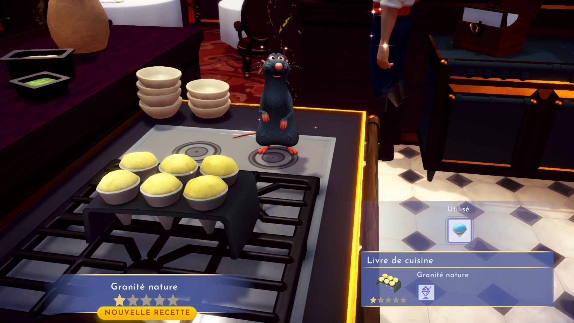 Recettes 1 étoile Disney Dreamlight Valley Crackers, crudités, œuf