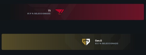 T1 et Gen.G sont les favoris de la communauté pour les demi-finales - League of Legends