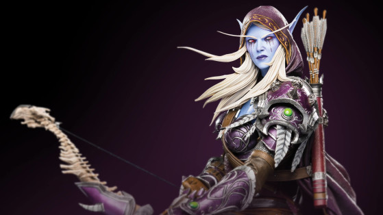 The Statuette of Sylvanas was sold for $350 - World of Warcraft