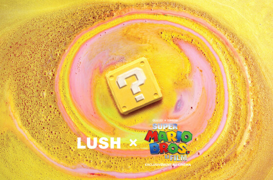 Super Mario Bros le Film x Lush : Découvrez des goodies originaux et délirants disponibles pour un temps limité !