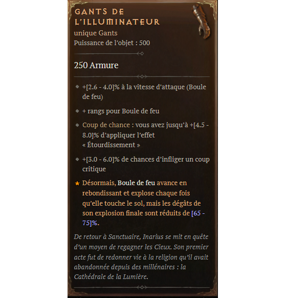 Gants de l'Illuminateur - Diablo IV