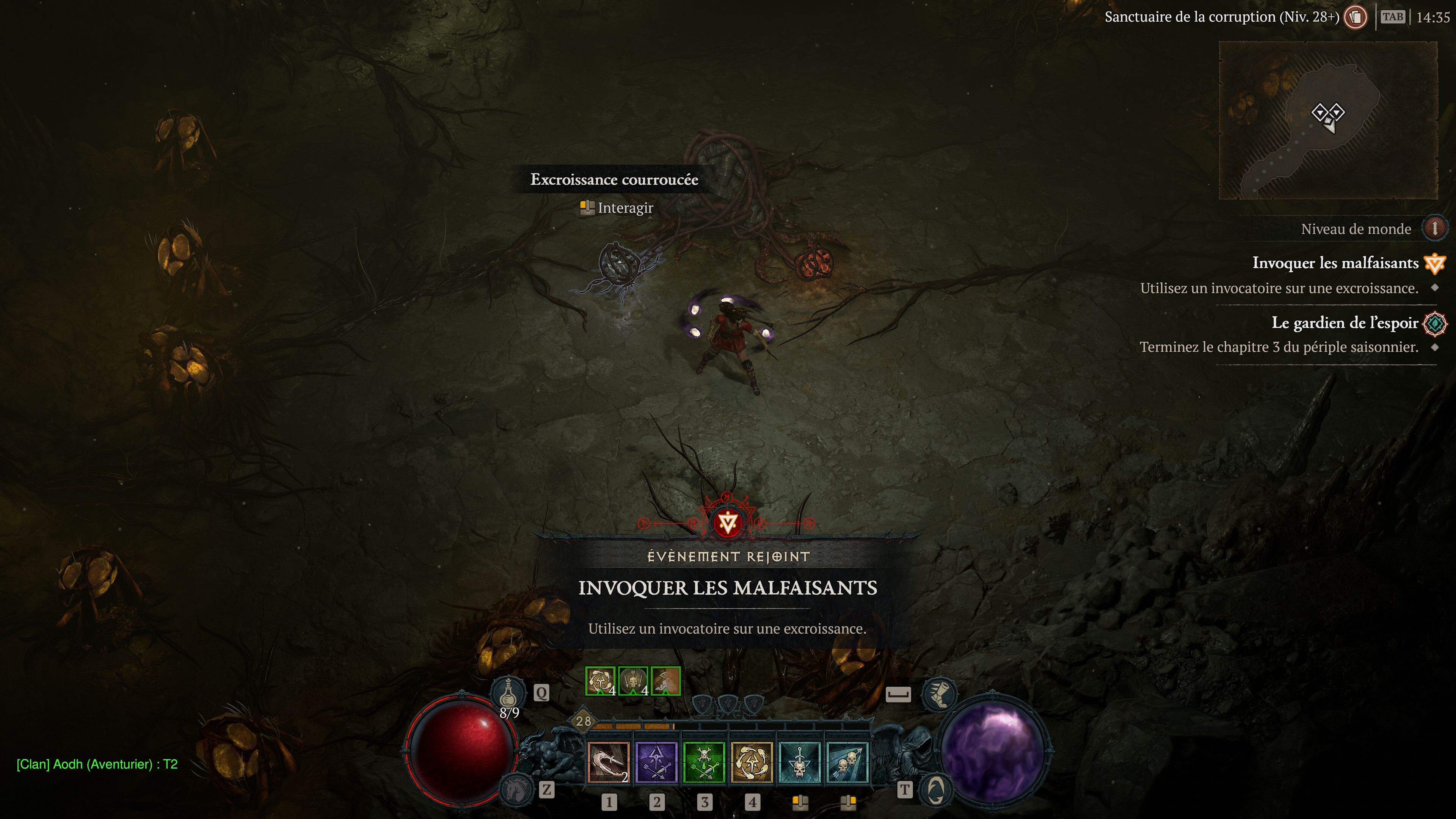 Invocatoire malfaisant courroucé Diablo 4 Comment l