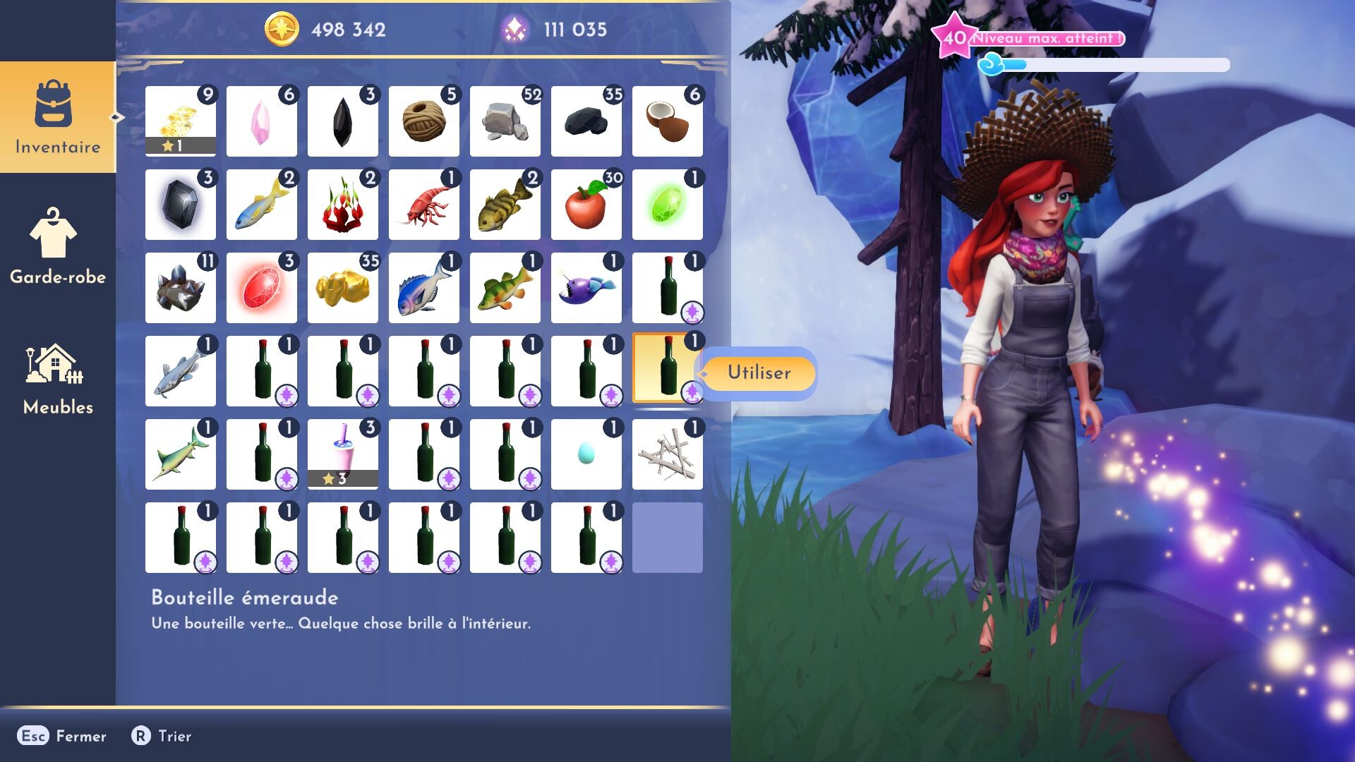 Patate Verte Disney Dreamlight Valley Où trouver les 16 bouteilles émeraude pour obtenir la