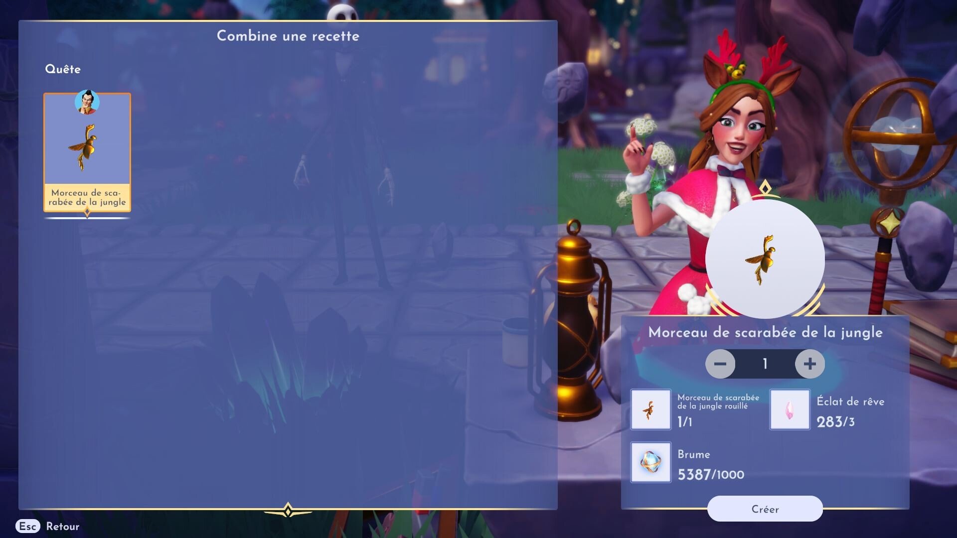 Gaston Disney Dreamlight Valley L