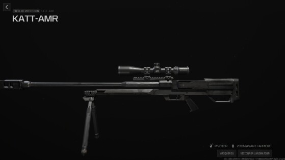 Le fusil sniper KATT-AMR sur Warzone - Call of Duty Warzone