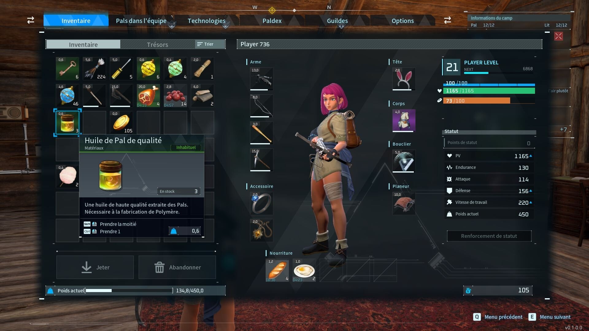 Huile de Pal Palworld Où trouver facilement de l