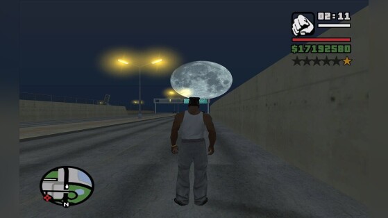 La lune, San Andreas - Grand Theft Auto V