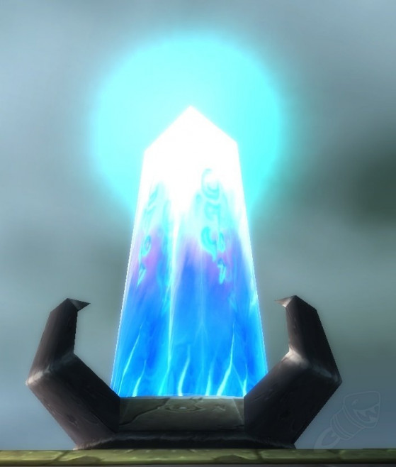 Une Pierre de glace sur la Grève de Zoram - World of Warcraft