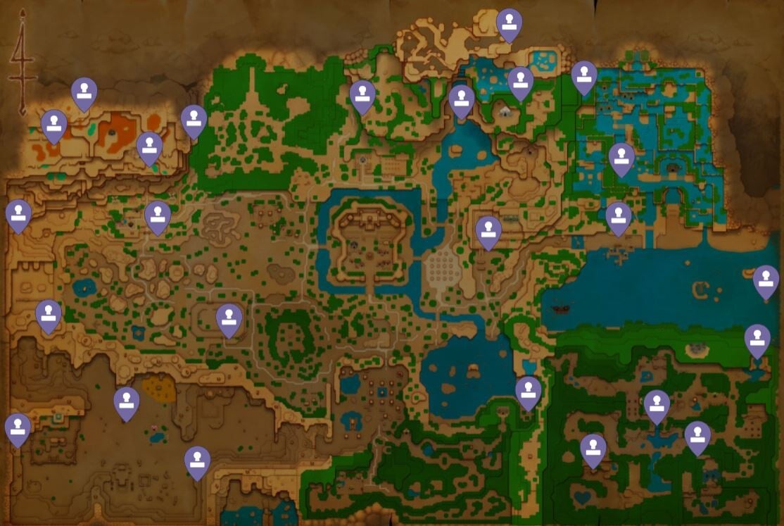 Rallye tampon Zelda Echoes of Wisdom Où trouver tous les tampons sur la carte ? Millenium