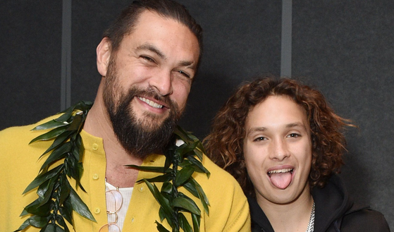Jason Momoa et son fils Nakoa-Wolf Momoa - Millenium