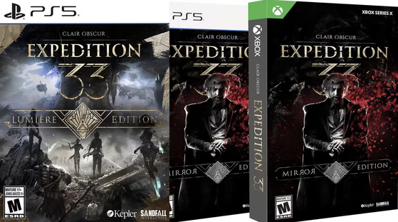 Clair Obscur : Expedition 33 édition Lumière / édition Miroir - Clair Obscur : Expedition 33