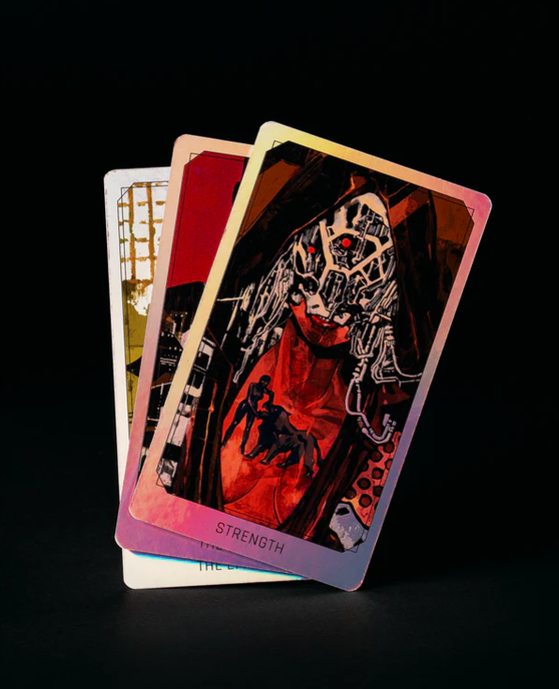 Cyberpunk 2077 : Coffret collector jeu de tarot - Cyberpunk 2077
