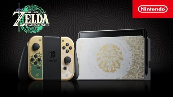 Nintendo Switch OLED Edition Zelda Tears of the Kingdom - The Legend of Zelda : Tears of the Kingdom