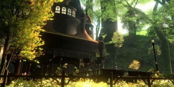 Balade dans Gridania en vidéo