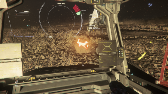 On baisse ou on coupe la puissance du laser elle va se briser - Star Citizen
