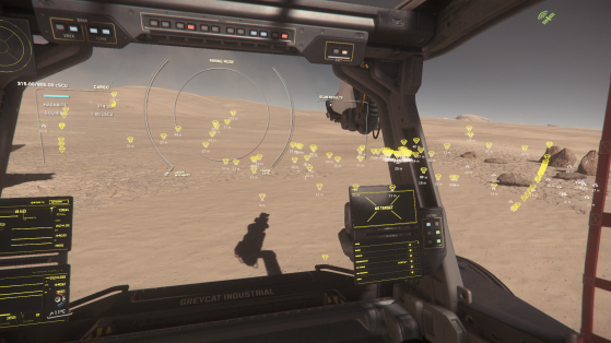 Roche mal fracturée, avec une légère surcharge. - Star Citizen