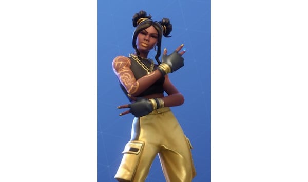  - skin fortnite ambre png