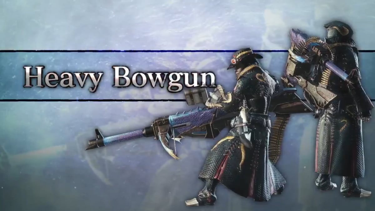 怪物獵人世界 Iceborne：重弓槍，重弓槍，武器