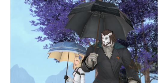 Aperçu des ombrelles en jeu - Final Fantasy XIV