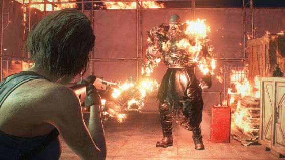 Soluce Resident Evil 3 Remake : Boss fight, Combat du Nemesis au Lance-flammes