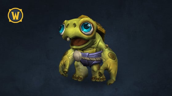 La mascotte Tortois le bébé Tortollan pour WoW - World of Warcraft