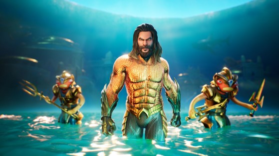 Fortnite : skins Aquaman et Black Manta teasés avec une variante pour Poiscaille