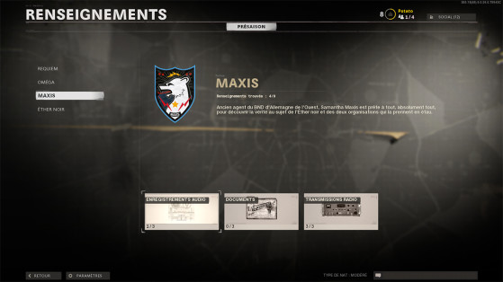 Black Ops Cold War Zombie : les renseignements de Maxis, où les trouver