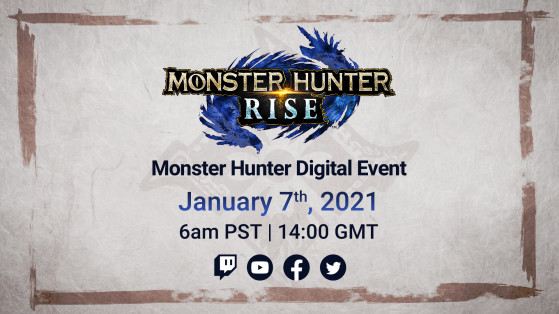 Monster Hunter Digital Event et des annonces le 7 janvier