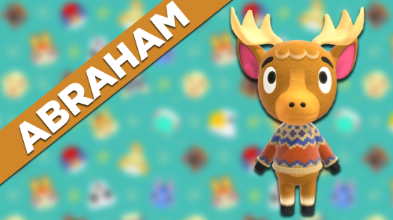 Abraham sur Animal Crossing New Horizons : tout savoir sur cet habitant